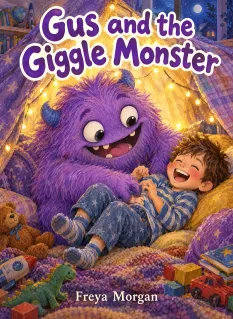 Gus and the Giggle Monster by Freya Morgan – book cover