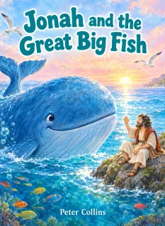 Jonah and the Great Big Fish by Peter Collins – book cover