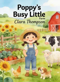 Poppy’s Busy Little Farm by Clara Thompson – book cover