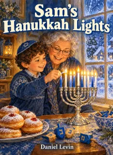 Sam’s Hanukkah Lights by Daniel Levin – book cover