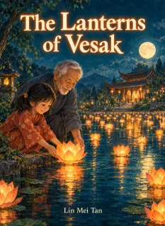 The Lanterns of Vesak by Lin Mei Tan – book cover